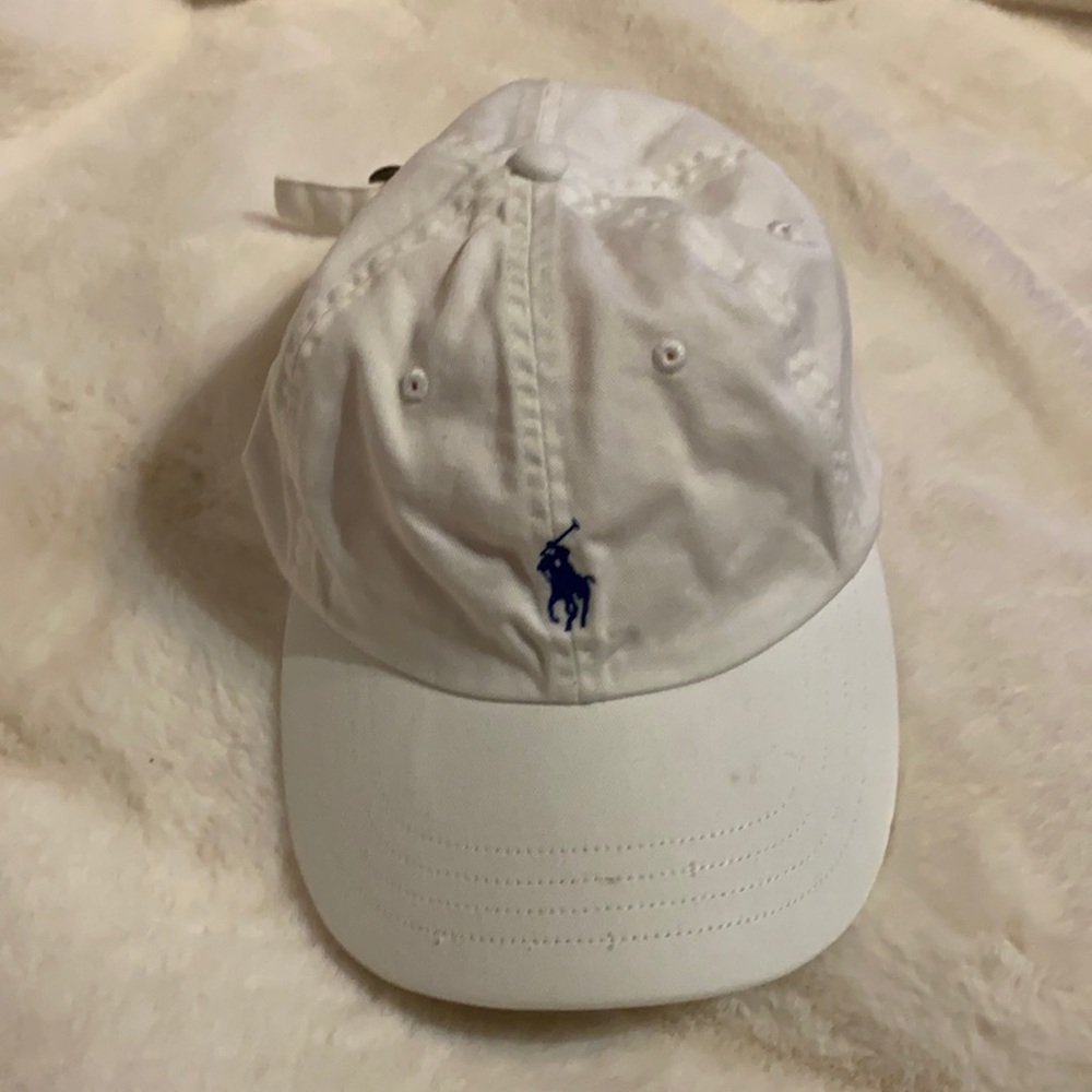 Polo hat, white